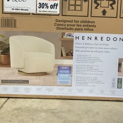 Henredon Mini Murphy Kids Swivel Accent Chair