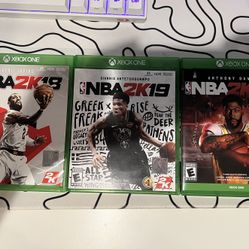 NBA 2k18, 2k19, 2k20 Bundle