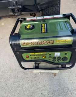 Used Sportsman Generator 