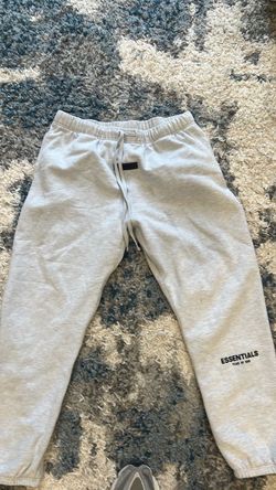 Essentials fear of god cream cuffed pants size large