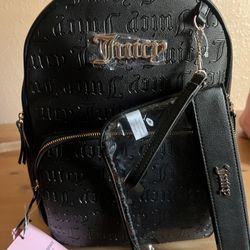 Juicy Couture BlackBackpack