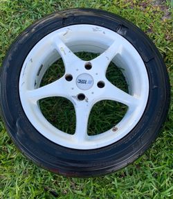 (1) SSR Integral A-2 16x7 +32ET 4x114.3 Single wheel RARE JDM AUTHENTIC RIM BBS