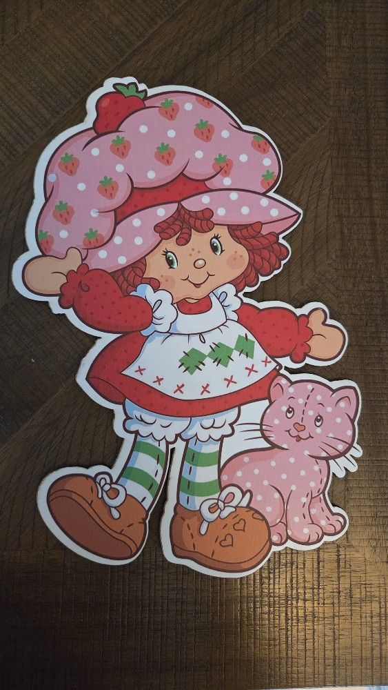 Strawberry Shortcake Vase Topper