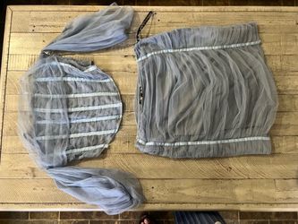 A bunch of used clothes only worn once