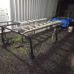 Heavy duty latter rock for any size pickup universal bracket