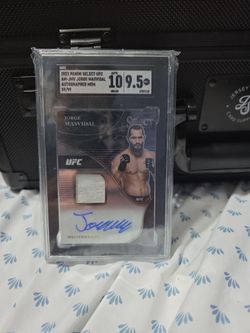 Jorge Masvidal 2021 Select UFC Auto Patch /99 SGC 10