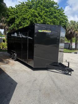 Hook & Line 8.5 x 20 Enclosed Trailer 10k