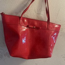 Kate Spade Red Large Purse