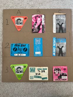 BACKSTAGE PASS!