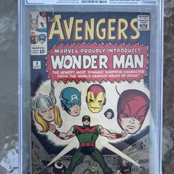Avengers #9 (1964) CGC 4.5 — 1st app. & Origin of Wonder Man (Simon Williams)