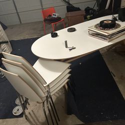 Dining Table With 4 Chairs