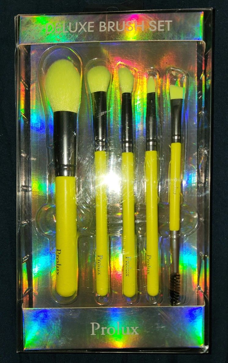 Prolux 5 Piece Makeup Brush Set 