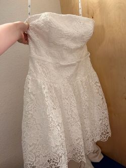 White David’s Bridal Dres