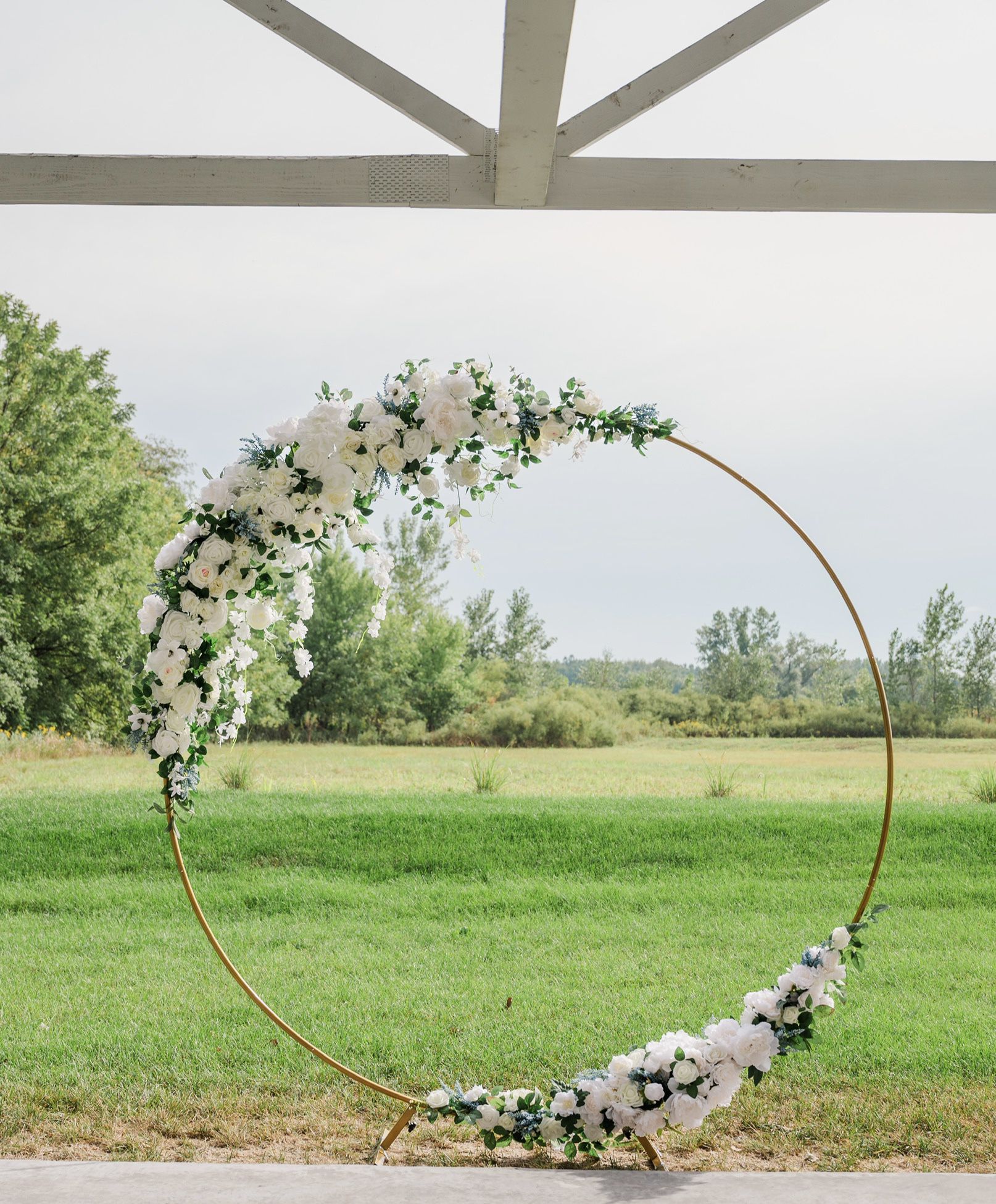 Wedding Arch with flowers 