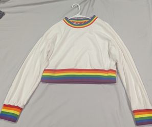 Pride Crop Top Sweatshirt