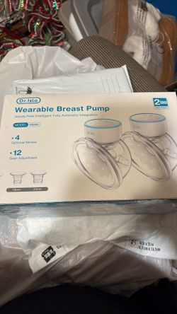 New Hands Free Breast Pump 2 Pack