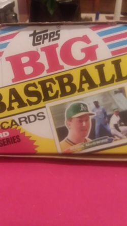 Full Box Of 1988 Topps 1st Series Big Baseball Cards