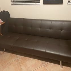 Versatile Futon - Couch, Flat Bed, Recliner 