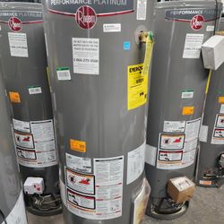 New Water Heater Rheem Performance Platinum