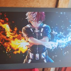 My Hero Academia Todoroki Displate