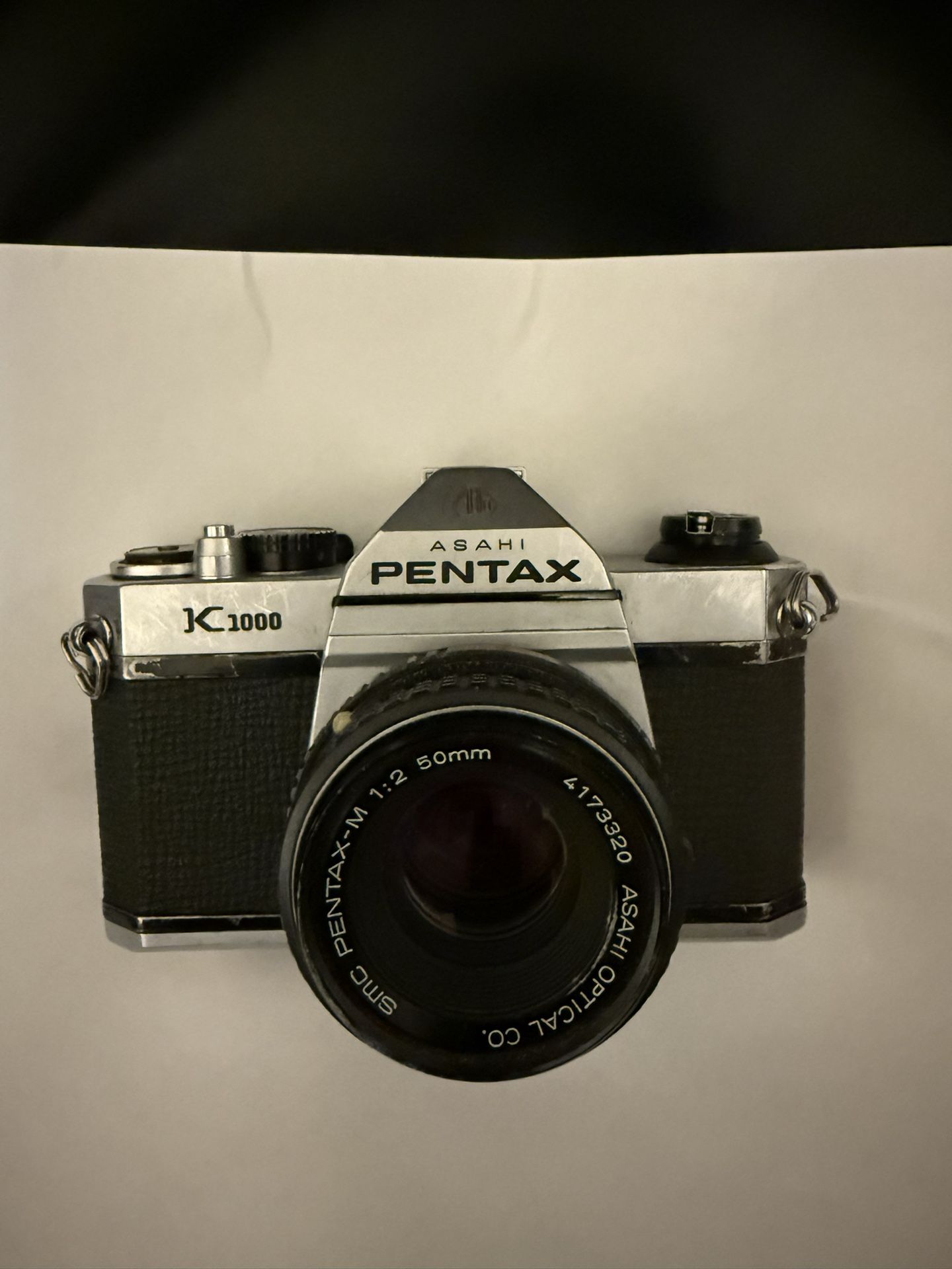 Pentax K1000 With Sunpak 120c Flash