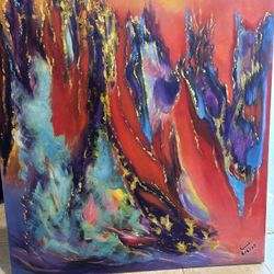 Authentic Acrylic And Oil Paintings