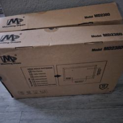 2 TV Mounts & 43Inch Roku TCL TV