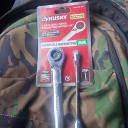 Ratcheting Wrenches SAE And MM