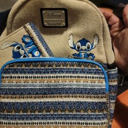 Loungfly Mini Back Pack And Wallet