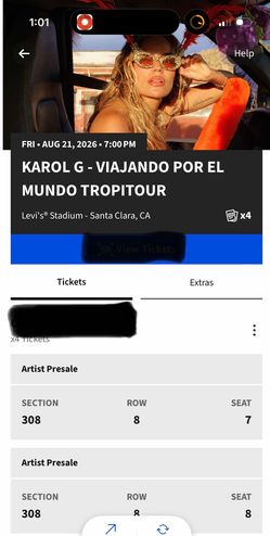 Karol G tickets
