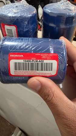 Honda OEM Oil Filter (15400-PLM-A02)