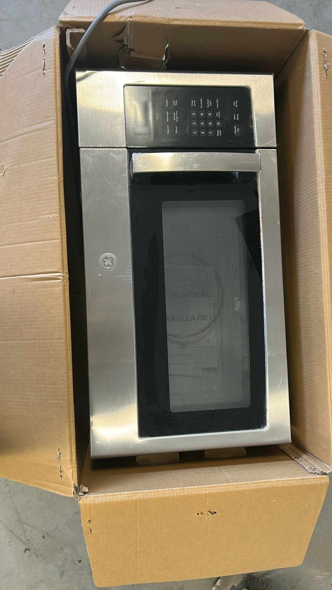 GE Microwave Hood