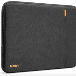 tomtoc 360° Protective Laptop Sleeve for 15-inch MacBook Air M4/A3, M3/A3114 2024, M2/A2, 15-inch MacBook Pro A1990 A1707, Dell XPS 15