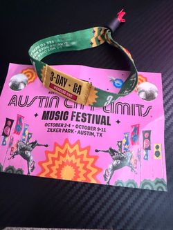 Austin City Limits GA W1 ticket