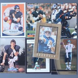 🏈 7 Card Lot - QB Jim Harbaugh Cards