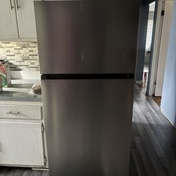 New Stainless Steel Refrigerator 