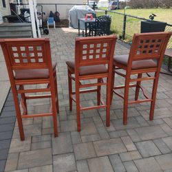 3 Bar Stools 150.00 Pick Up Only