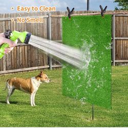 28x40 Inches Dog Pee Grass for Dogs Potty Training, Dog Potty Grass with Drainage Hole, Artificial Grass Indoor Outdoor and Easy to Clean