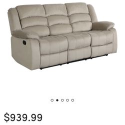 3 seat recliner