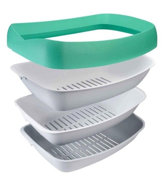 LUUUP 3 Sifting Tray Cat / Kitten Litter Box (Kickstarter Edition)