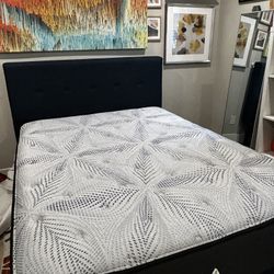 Queen-size Matteess With Frame