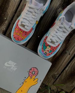 custom character sneakers