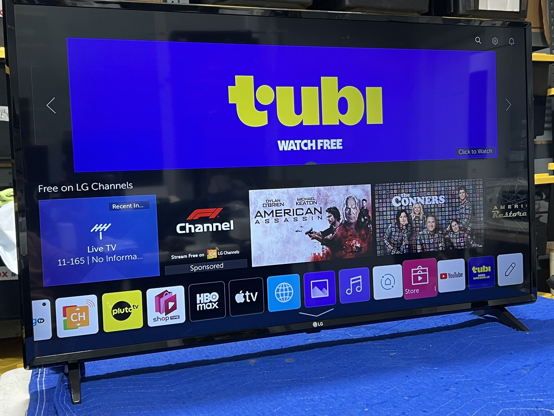 LG 43” Smart Tv Led 4K WEB OS GREAT PICTURE QUALITY GUARANTEED