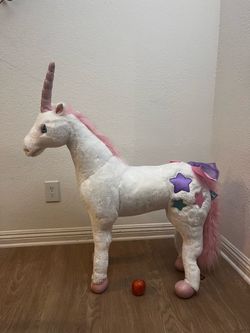 Giant Plush Unicorn (3ft Tall)