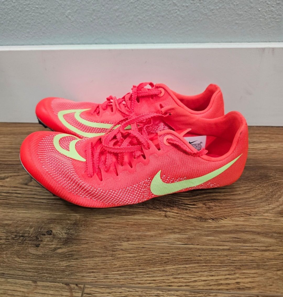 Nike Zoom Ja Fly 4 Track Spikes Bright Crimson DR2741-601 Mens Sz 5.5/Women’s 7