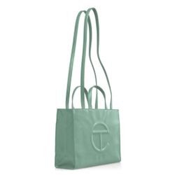 Medium Sage Telfar Tote Excellent Condition 