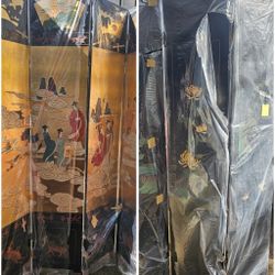 Vintage Authentic Chinese Privacy Screen/ Room Devider 