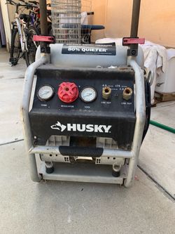 Husky 4.5 Gallon Silent Air Compressor
