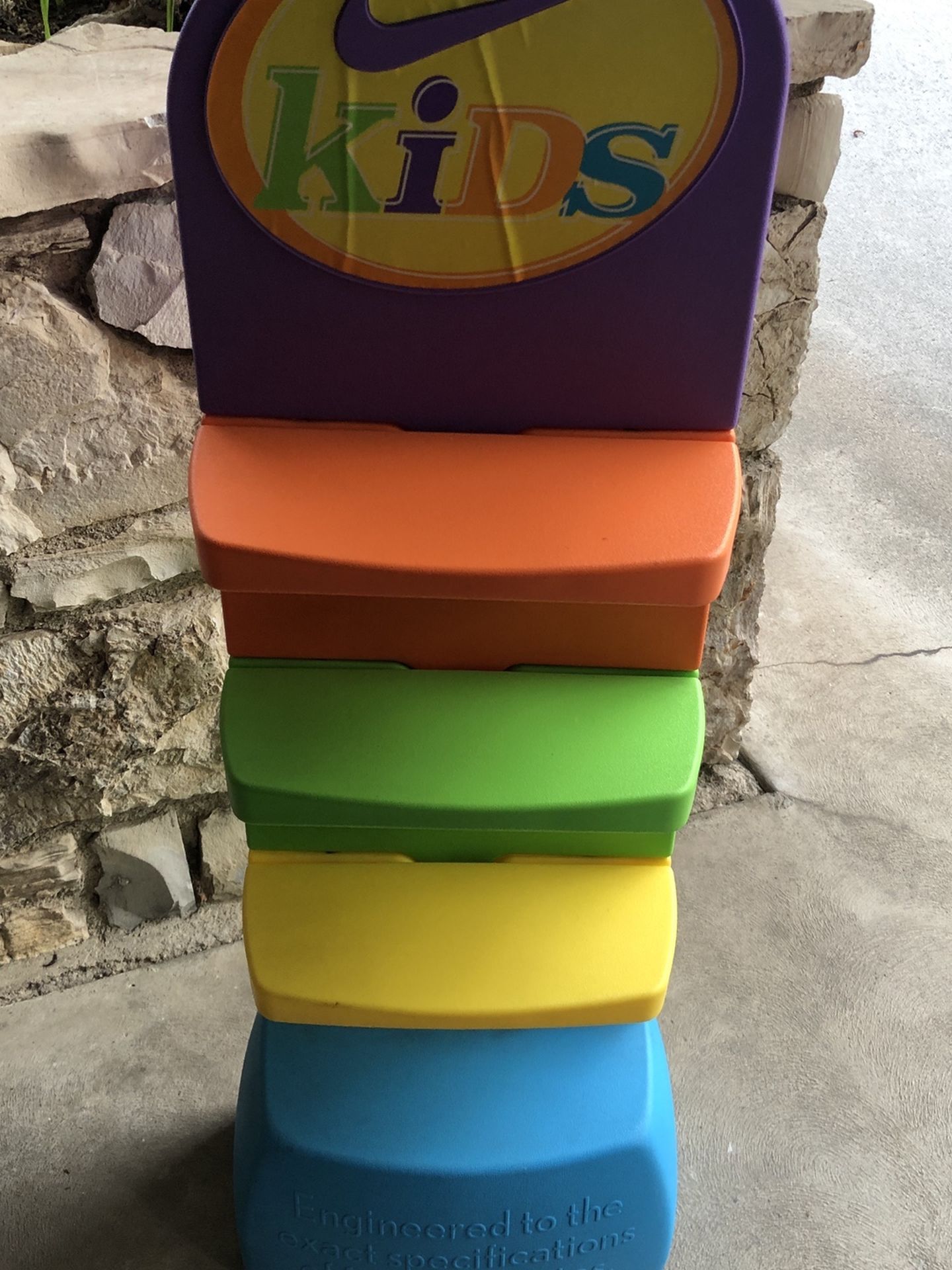 Nike Vintage 90s 00s Standing Kid’s Shoe Display