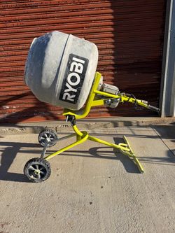 Ryobi concrete mixer